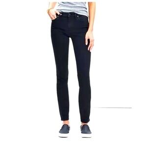 Madewell 9” High Rise Skinny Jeans Women’s Sz 29 Classic Black Minimalist Chic